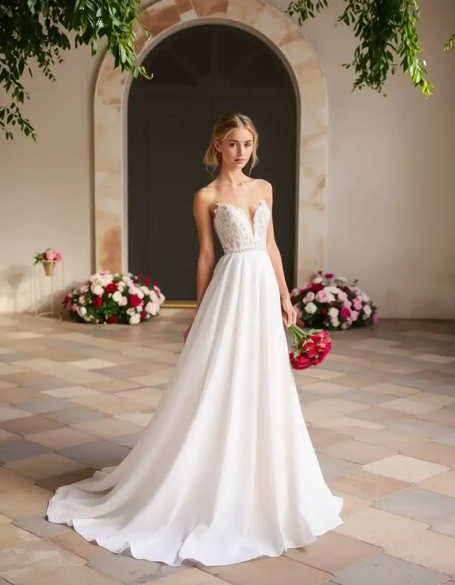 Robe longue maxi pour mariage cérémonie