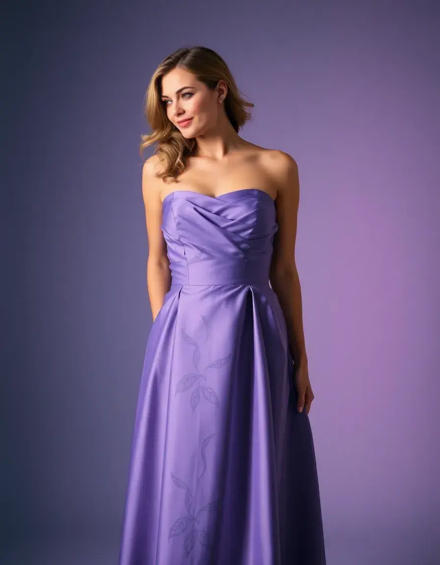 Strapless Cocktail Dress bustier moderne