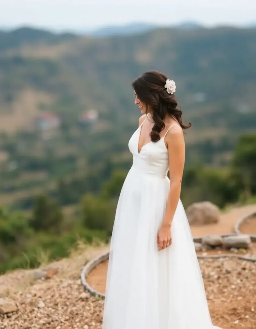 Robe de mariée simple et élégante budget