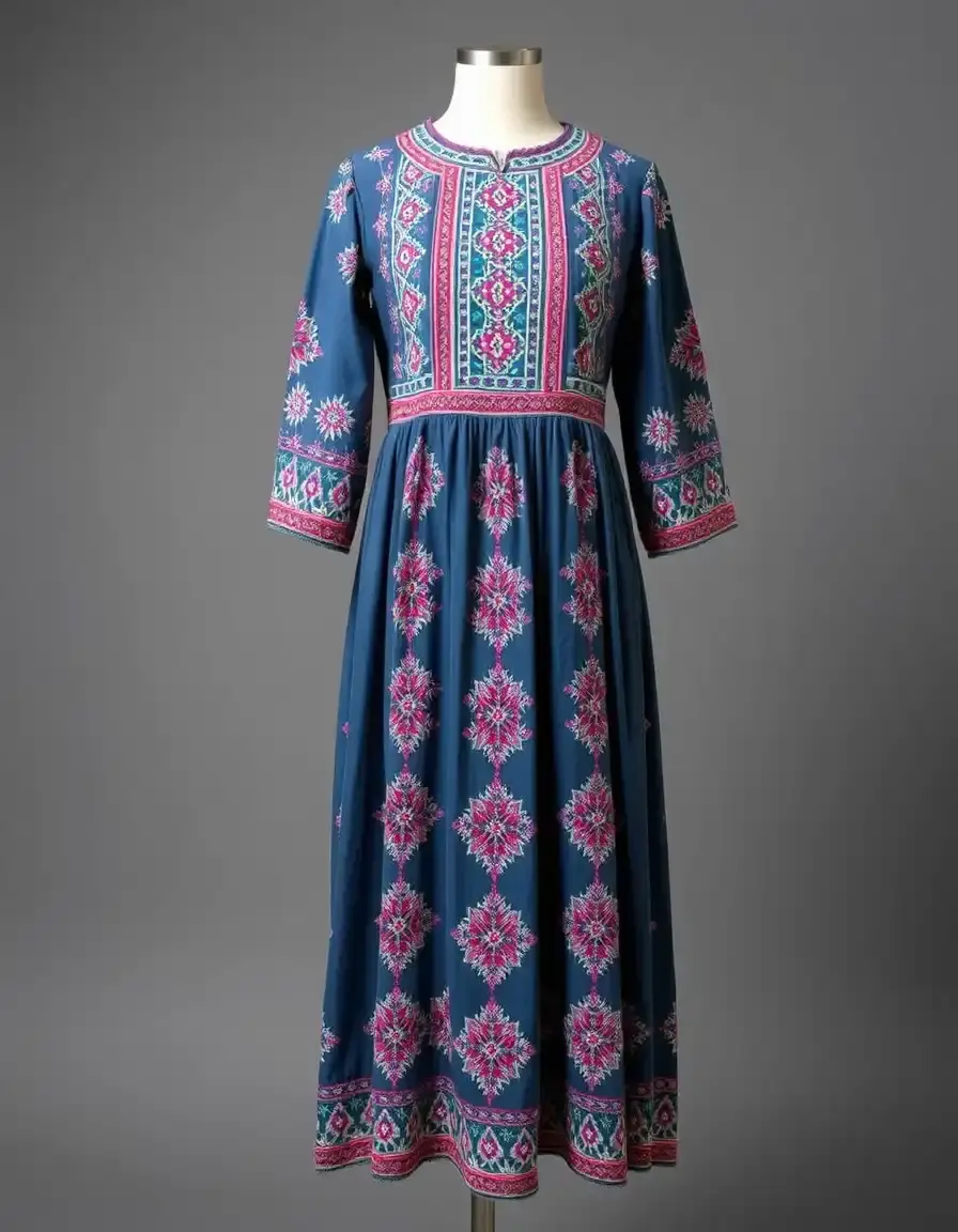 Beaded Kabyle Dress