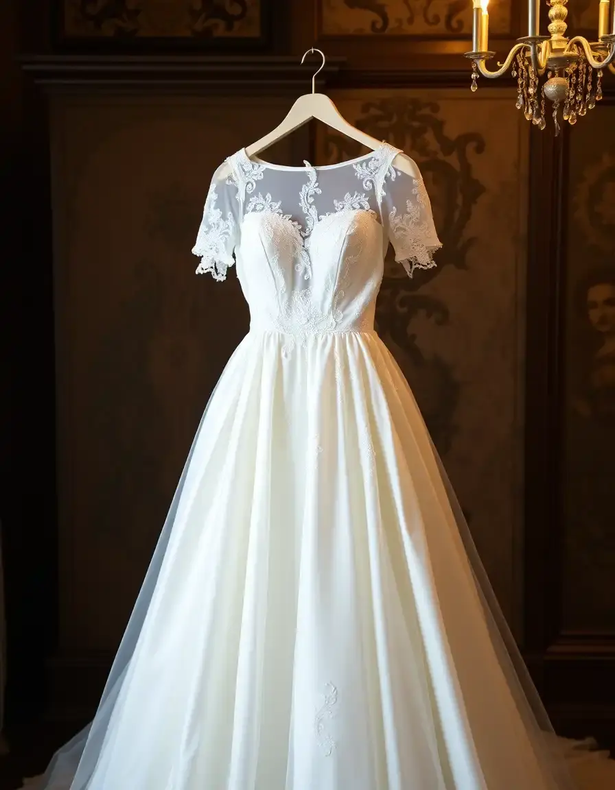 Robe de mariée style vintage