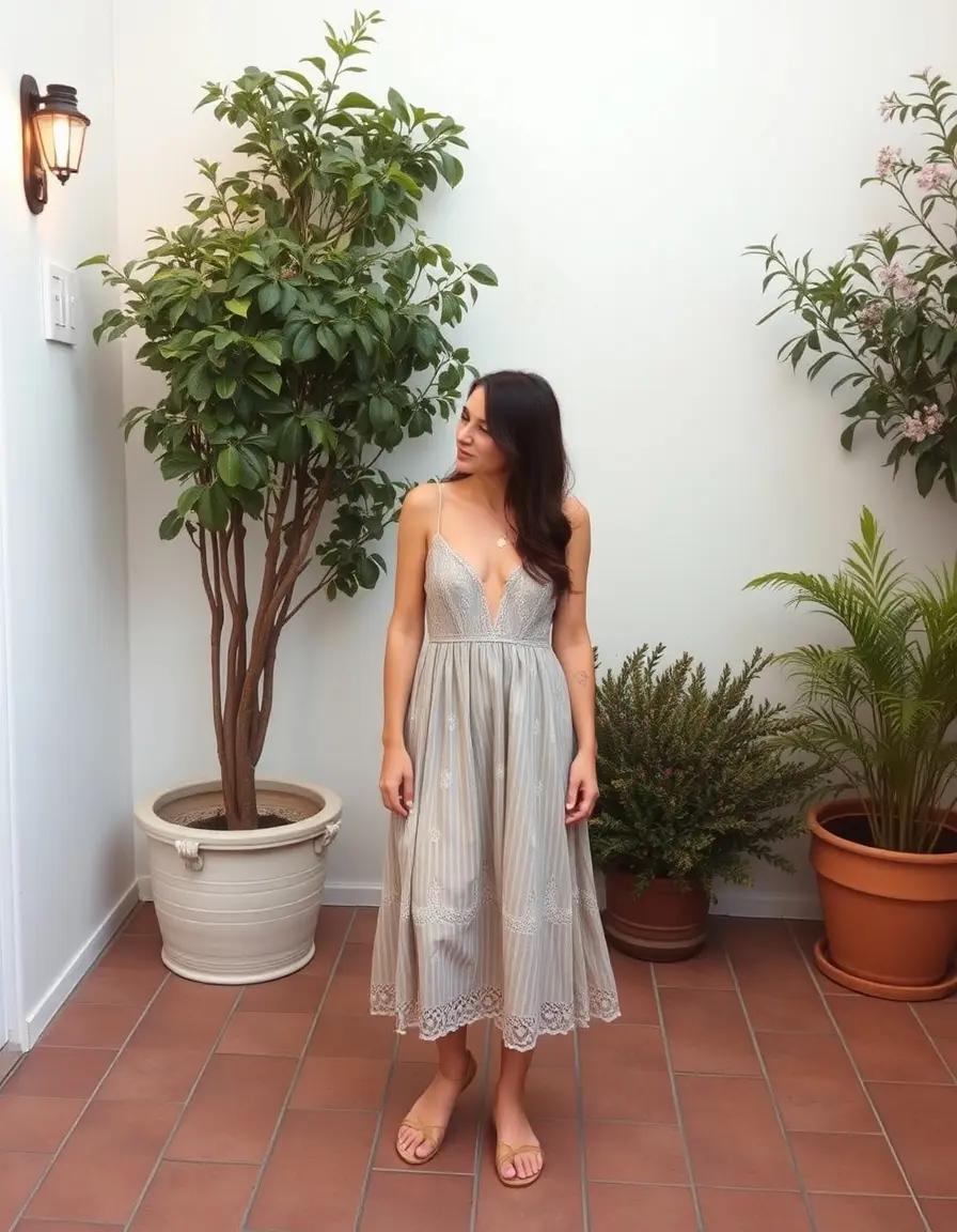 Robe décontractée chic pour femme mariée