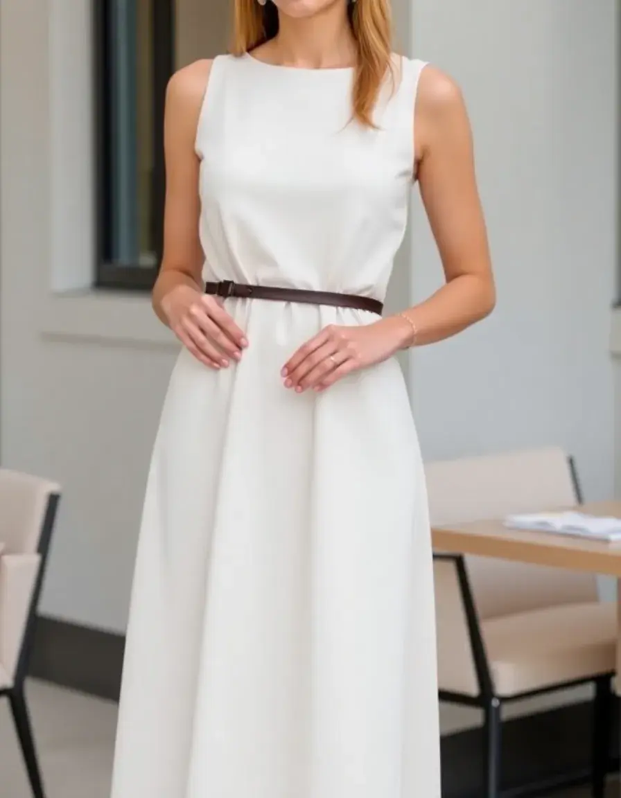 Robe moderne minimaliste pour sorties