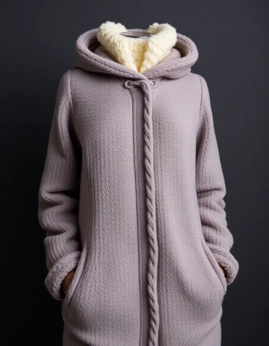 Fleece Lined Winter Dress robe doublée polaire