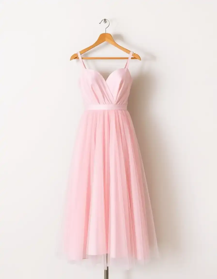 Pink Cocktail Dress rose tulle