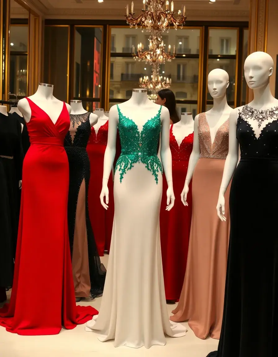 Sélection de robes de soirée élégantes et glamours pour occasions spéciales